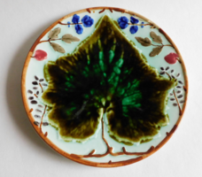 Steindl Znaim antik majolika tányér 20 cm