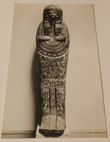 Múmia-koporsó, Egyiptom, Újbirodalom képeslap (Szépművészeti Múzeum)