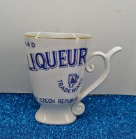 Becher's Liqueur - Csehszlovák (Leander) porcelán