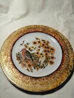 Handmade, individually painted, Seltmann Weiden bird bowl
