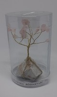 Rose quartz mineral tree, lucky tree / Taurus zodiac mineral