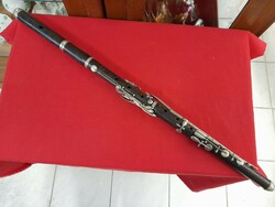 Antique János stowasser 1846-1923 Budapest wood flute wind instrument.