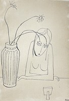 An original hostage drawing by the graphic artist László Réber is rare