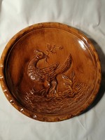Karcagi Ruso ceramic wall bowl