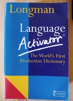 Longman language activator, English language book
