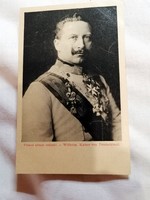 Vilmos német császár portréja, kitüntetésekkel  42.