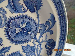 Neoreneszánsz JAKAB korszakbeli mintával angol tál a Ridgway cégtől  26 cm