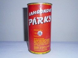 Retro konzerv doboz konzervdoboz - POLOKONZERVA - csehszlovák - 1970-es évek "Samorost" nevű játék