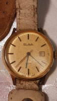 1 HUF! Old, working Slava men's watch from the bottom of the drawer...