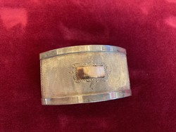 Ezüst szalvétagyűrű (20) - rosegold rátéttel