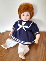 Antique the promenade collection marked porcelain doll