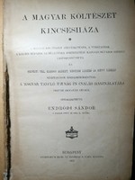 Sándor Endrődi: the treasure house of Hungarian poetry 1912