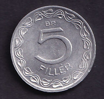 5 Fillér 1964 BP.