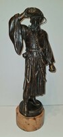 Large Kalman bronze statue