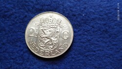 2 1/2 Gulden 1966 silver