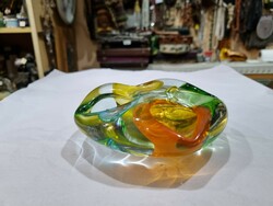 Czechoslovak crystal bowl