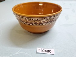 T0480 granite bowl 14x7 cm