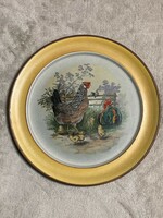 Schramberger German decorative wall plate with birds