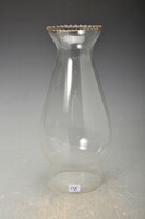 Petróleum lámpa üveg, cilinder, lámpabúra, átmérő 73,5 mm.