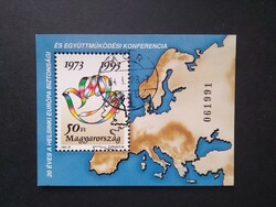 1993 20 éves a Helsinki Európai Biztonsági konferencia blokk pecsételt