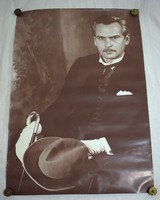 Latinovits Zoltán , Huszárik Zoltán Szinbád című film plakát 56 x 81 cm MAFILM Müller Magda fotó