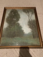 Halvax Gyula pasztell 50*40cm
