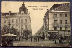 Nagykanizsa-Csengeri Road Hungarian Insurance Company Palace Kuk Military Censorship Krakow 1915