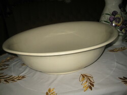 Zsolnay , porcelán-majolika 50 cm , nagyméretű  mosdó tál ,  makulátlan  állapotban