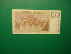 Szlovénia 2 tolarjev 1990