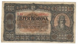 1000 Crown 1923 without printing press 3.