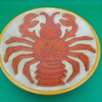 B. Várdeák ildiko ceramic crab wall decoration