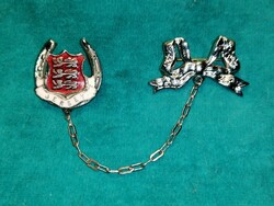 Badge with jersey inscription and the 3 lions (692)