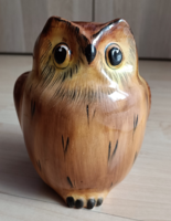 Retro Bodrogkeresztúr ceramic owl