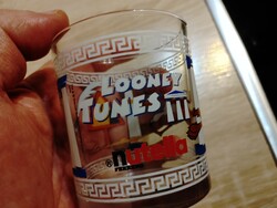 RITKA Looney Tunes Kengyelfutó gyalogkakukk  Nutella üvegpohár bolondos dallamok