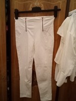 Fehér elasztikus nadrág Új