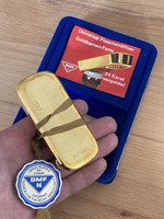 BMF valódi 24 karátos arannyal bevont aranytömb formájú sörnyitó