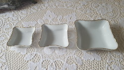 Set of 3 German schirnding porcelain bowls