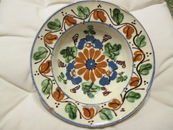 Antique Transylvanian, Korund deep plate, wall plate