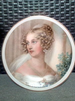 Wawel porcelain decorative plate, wall plate (johann ender: natalia potocka)