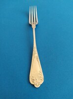 Silver baroque fork