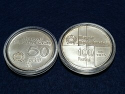Silver medal pair. National Bank. 1974