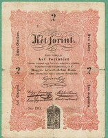 2 két forint 1848 Kossuth bankó szöveghibás "akarmikor" 1. eredeti állapotban.
