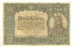 500 korona 1920 2.