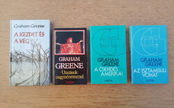 Graham Greene könyvcsomag - A kezdet és a vég / A csendes amerikai / Az Isztambuli vonat / Utazások