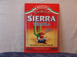 Régi fém reklám tábla