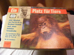 Ein Platz für Tiere / Egy hely az állatok számára/ - német nyelvű retro társasjáték a 60-as évekből