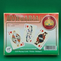 Piatnik "Hungaria" Magyar királyok luxusrömi, 2x55 db kártyalappal
