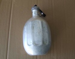 Régi jelzett alumínium katonai kulacs palack 1L 1962