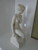 A very beautiful flawless Sándor Oláh ceramic nude