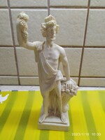 Görög férfi alabástrom szobor, magassága 25 cm eladó!